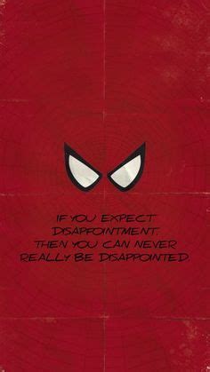 expect disappointment spider man.